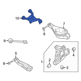 Infiniti OE - Rear Left Upper Suspension Control Arm