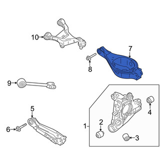 Infiniti OE - Front Left Suspension Control Arm