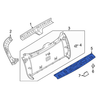 Infiniti OE - Rear Liftgate Trim Cover