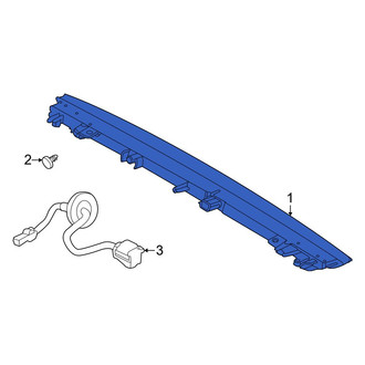 Infiniti OE - Rear Center High Mount Stop Light