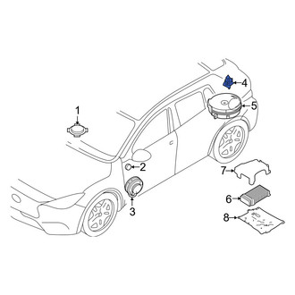 Infiniti OE - Center Speaker