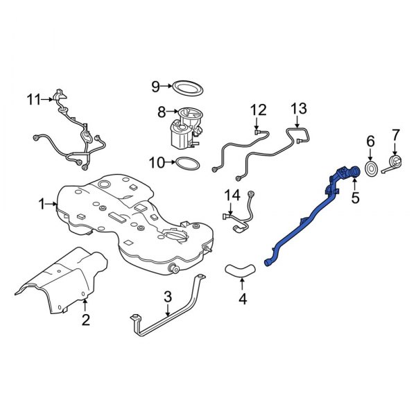 Fuel Filler Neck