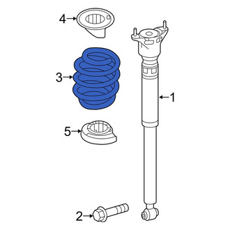 Infiniti OE - Rear Coil Spring