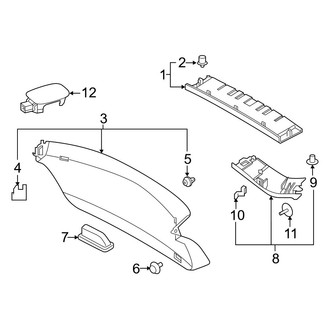 Infiniti OE - Lift Gate - Interior Trim