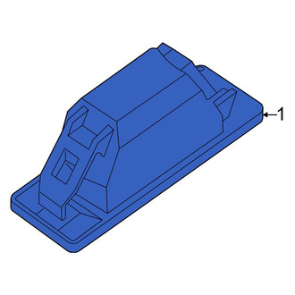 Infiniti OE - Rear License Plate Light Assembly