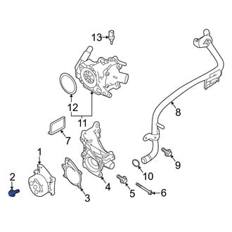 Infiniti OE - Engine Air Intake Hose Bolt