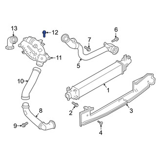 Infiniti OE - Intercooler Pipe Bolt