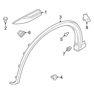 Infiniti OE - Fender - Exterior Trim