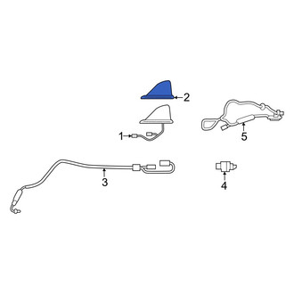 Infiniti OE - Radio Antenna Cover