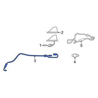 Infiniti OE - Front Antenna Cable