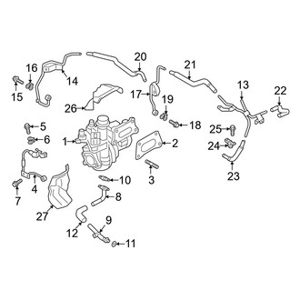 Infiniti OE - Engine / Transaxle - Turbocharger & Components