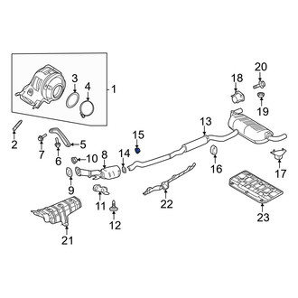 Infiniti OE - Front Exhaust Flange Nut