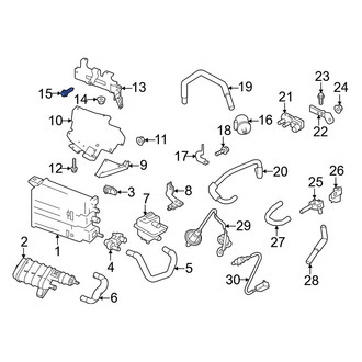 Infiniti OE - Turbocharger Boost Sensor Bolt