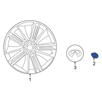 Infiniti OE - Wheel Lug Nut