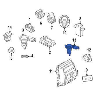 Infiniti OE - Front 12 Volt Accessory Power Outlet