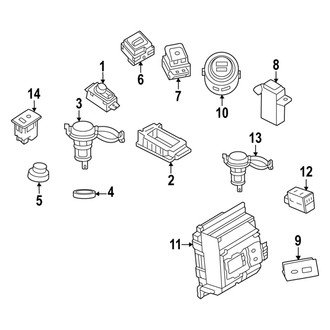 Infiniti OE - Console - Electrical Components