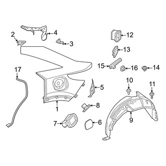 Infiniti OE - Quarter Panel & Components