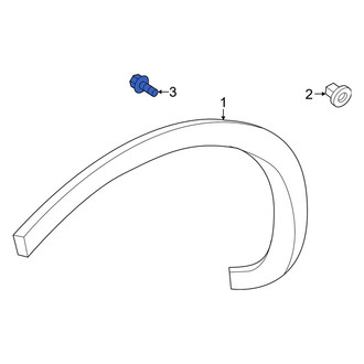 Infiniti OE - Wheel Arch Molding Clip