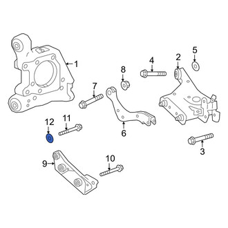 Infiniti OE - Rear Inner Suspension Integral Link Bolt