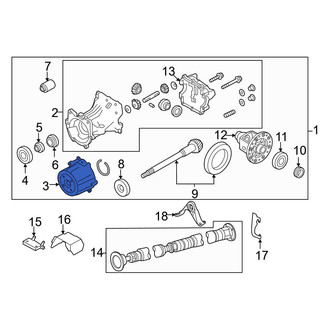 Infiniti OE - Rear AWD Coupling Unit