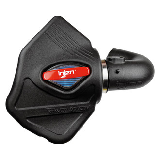 Injen® - Evolution Series Rotomolded Black Cold Air Intake System with Dry Blue Filter