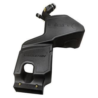 Injen® - Evolution Series Rotomolded Black Cold Air Intake System with Dry Blue Filter