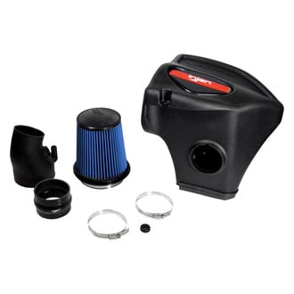 Injen® - Evolution Series Rotomolded Black Cold Air Intake System with Dry Blue Filter