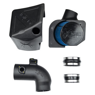 Injen® - Evolution Series Rotomolded Black Cold Air Intake System with Dry Blue Filter