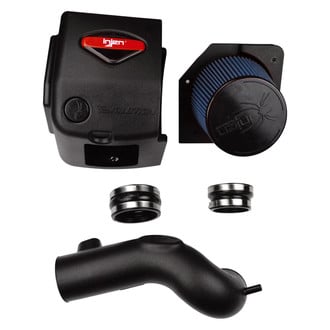 Injen® - Evolution Series Rotomolded Black Cold Air Intake System with Dry Blue Filter