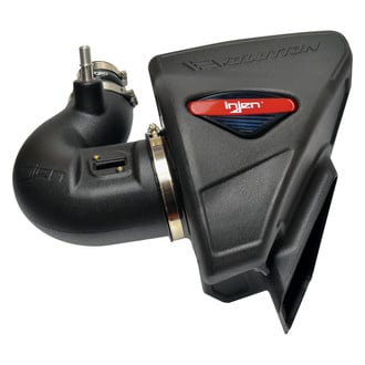 Injen® - Evolution Series Rotomolded Black Cold Air Intake System with Dry Blue Filter
