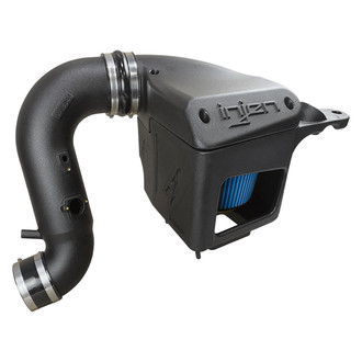 Injen® - Evolution Series Rotomolded Black Cold Air Intake System with Dry Blue Filter