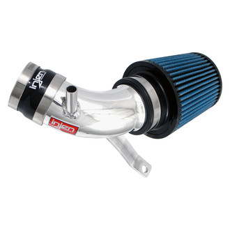 Injen® - IS Series Polished Silver Short Ram Air Intake System with Blue Filter