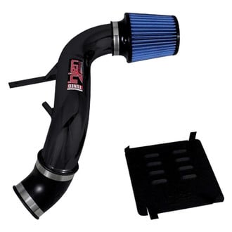 Injen® - IS Series Polished Black Short Ram Air Intake System with Blue Filter