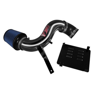 Injen® - IS Series Polished Black Short Ram Air Intake System with Blue Filter