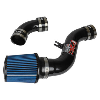 Injen® - IS Series Polished Black Short Ram Air Intake System with Blue Filter
