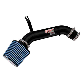 Injen® - IS Series Polished Black Short Ram Air Intake System with Blue Filter