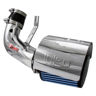 Injen® - IS Series Polished Silver Short Ram Air Intake System with Blue Filter