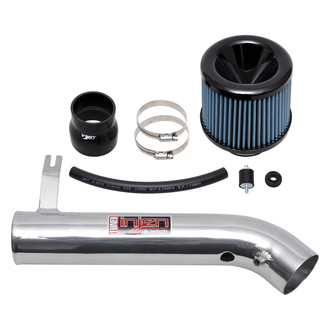 Injen® - IS Series Polished Silver Short Ram Air Intake System with Blue Filter