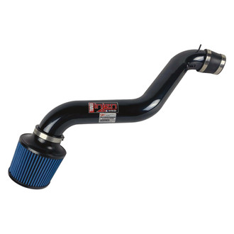 Injen® - IS Series Polished Black Short Ram Air Intake System with Blue Filter