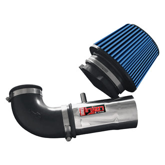Injen® - IS Series Polished Silver Short Ram Air Intake System with Blue Filter
