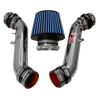 Injen® - IS Series Polished Silver Short Ram Air Intake System with Blue Filter and Air Filter