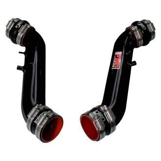 Injen® - IS Series Polished Black Short Ram Air Intake System with Blue Filter