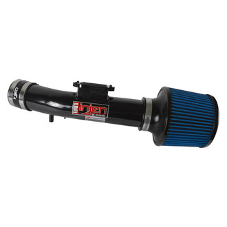 Injen® - IS Series Polished Black Short Ram Air Intake System with Blue Filter
