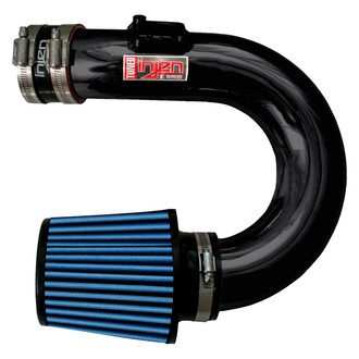 Injen® - IS Series Polished Black Short Ram Air Intake System with Blue Filter