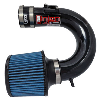 Injen® - IS Series Polished Black Short Ram Air Intake System with Blue Filter