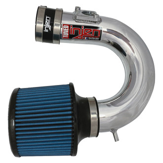 Injen® - IS Series Polished Silver Short Ram Air Intake System with Blue Filter