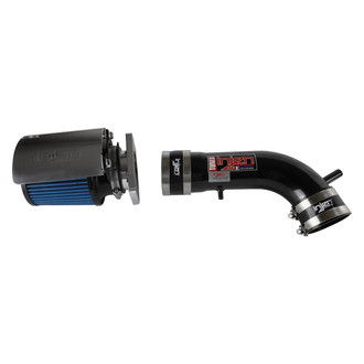 Injen® - IS Series Polished Black Short Ram Air Intake System with Blue Filter