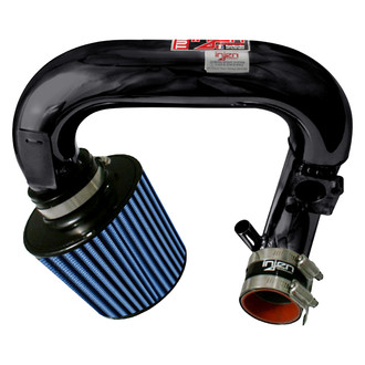 Injen® - IS Series Polished Black Short Ram Air Intake System with Blue Filter