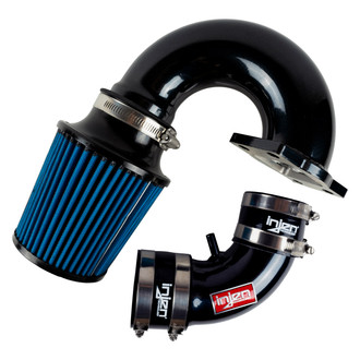 Injen® - IS Series Polished Black Short Ram Air Intake System with Blue Filter