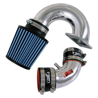 Injen® - IS Series Polished Silver Short Ram Air Intake System with Blue Filter